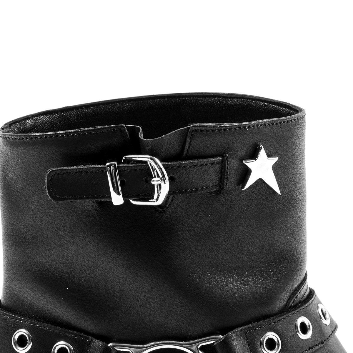 Andrew Charles Womens Short Boot Black ARETHA