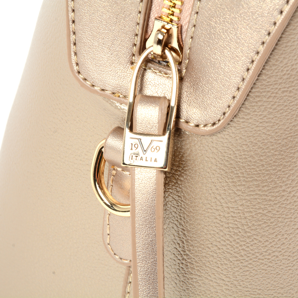 V 1969 Italia Womens Handbag Gold TALLIN
