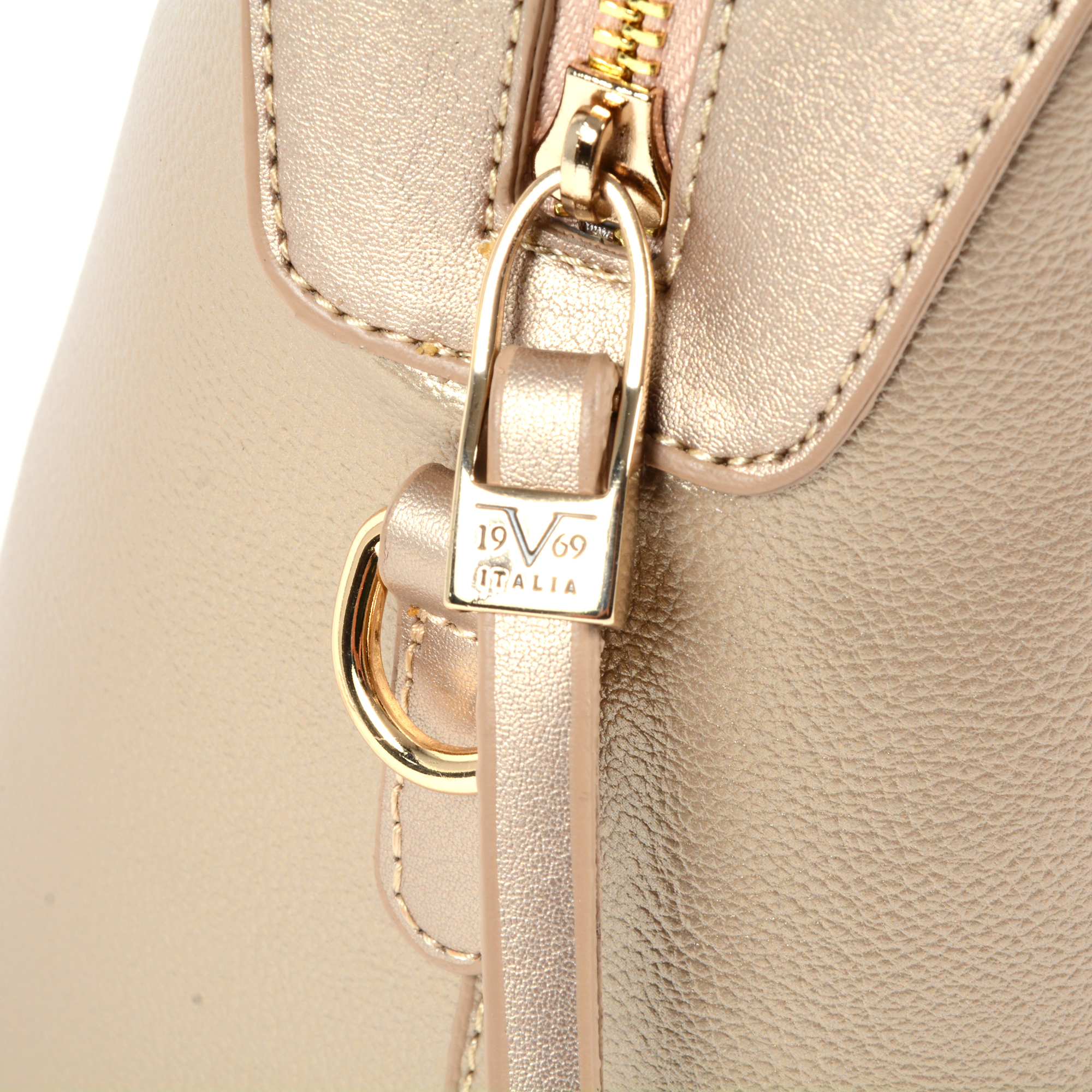 V 1969 Italia Womens Handbag Gold TALLIN