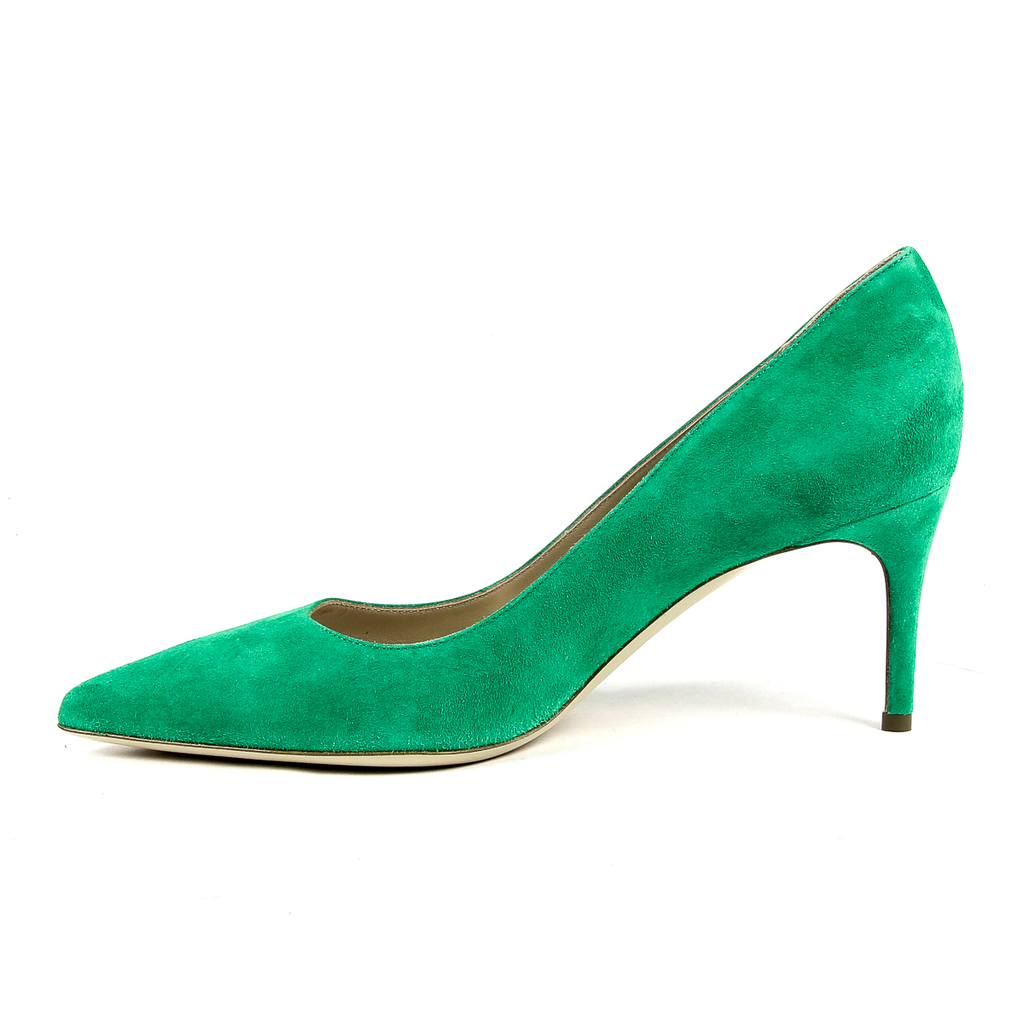 Andrew Charles Womens Pump Green CLEO