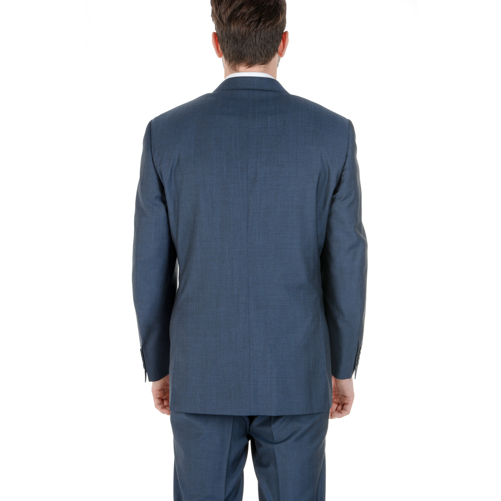 Traje Canali para hombre de manga larga azul