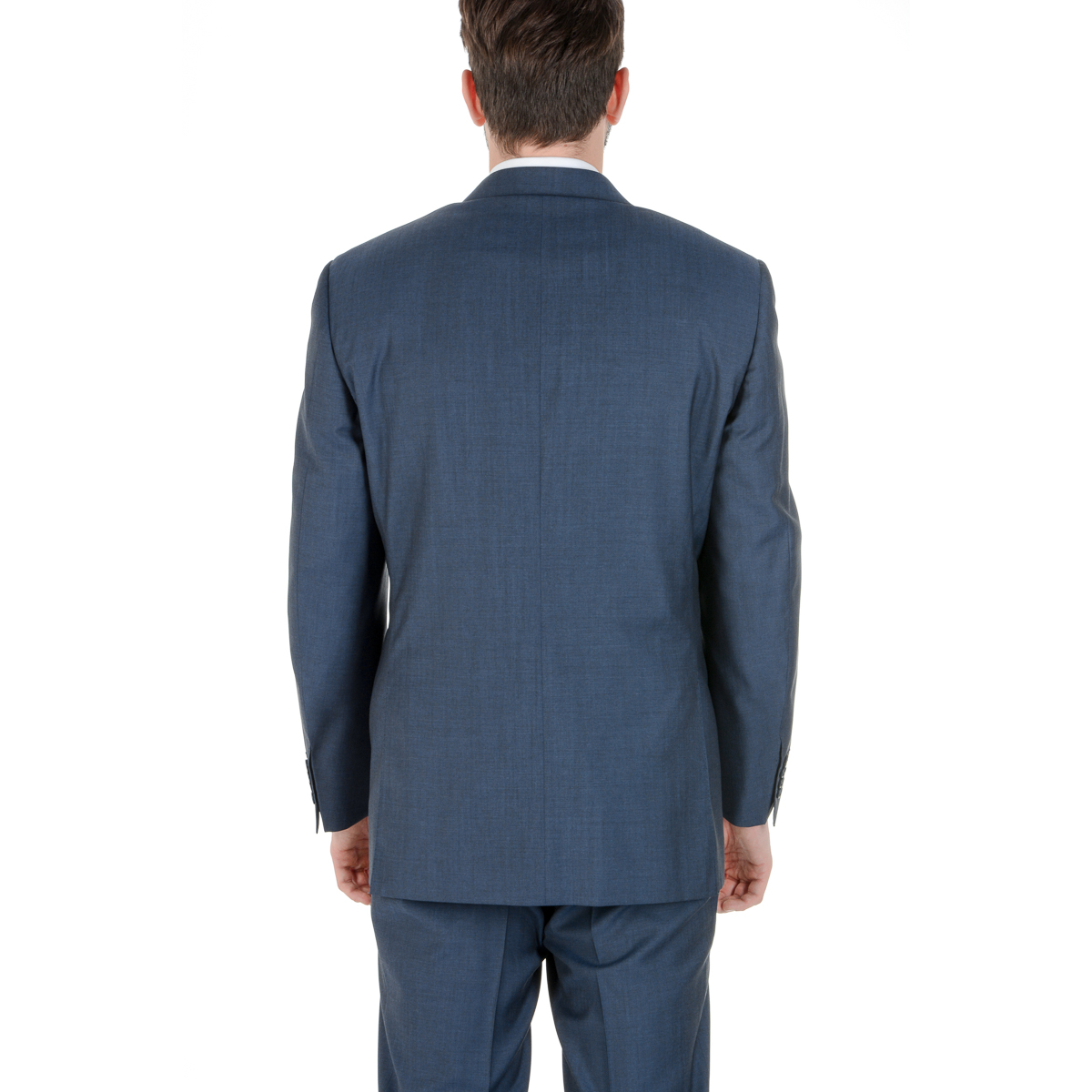 Traje Canali para hombre de manga larga azul
