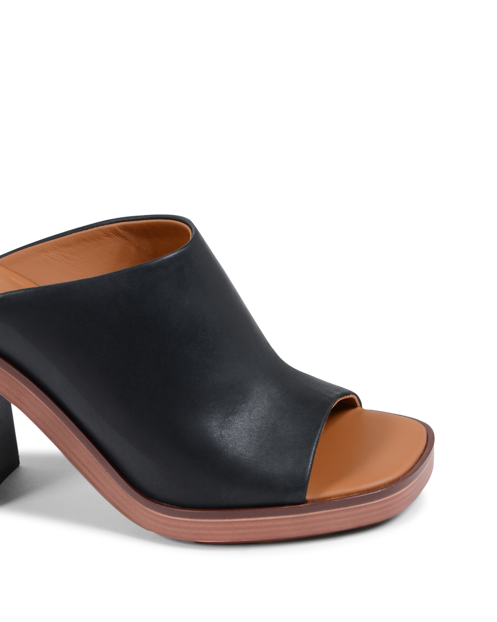 ChloÃ¨ Womens Mule Sandal Black SB32041A NERO