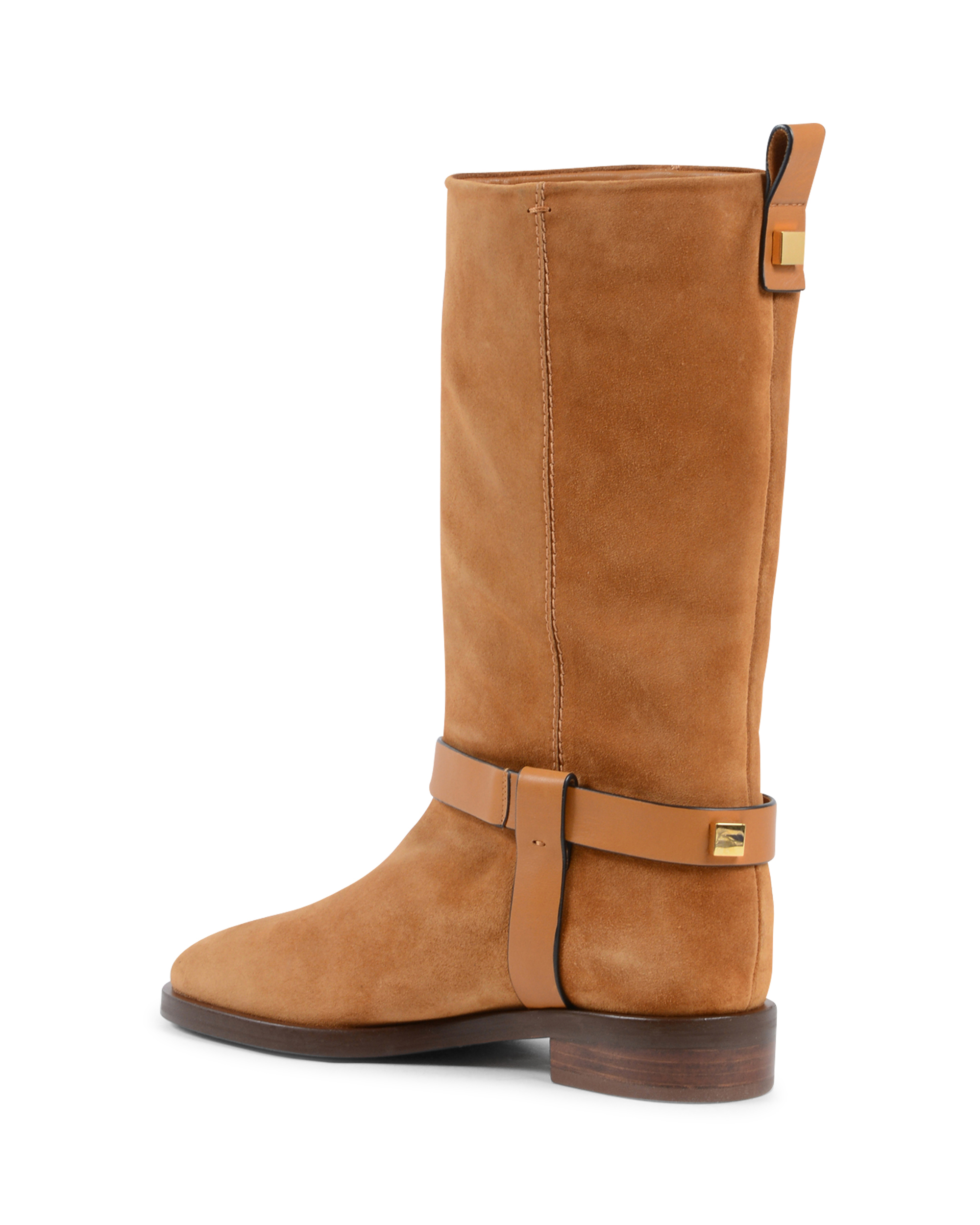 Bota corta Stuart Weitzman para mujer color tostado CASEY