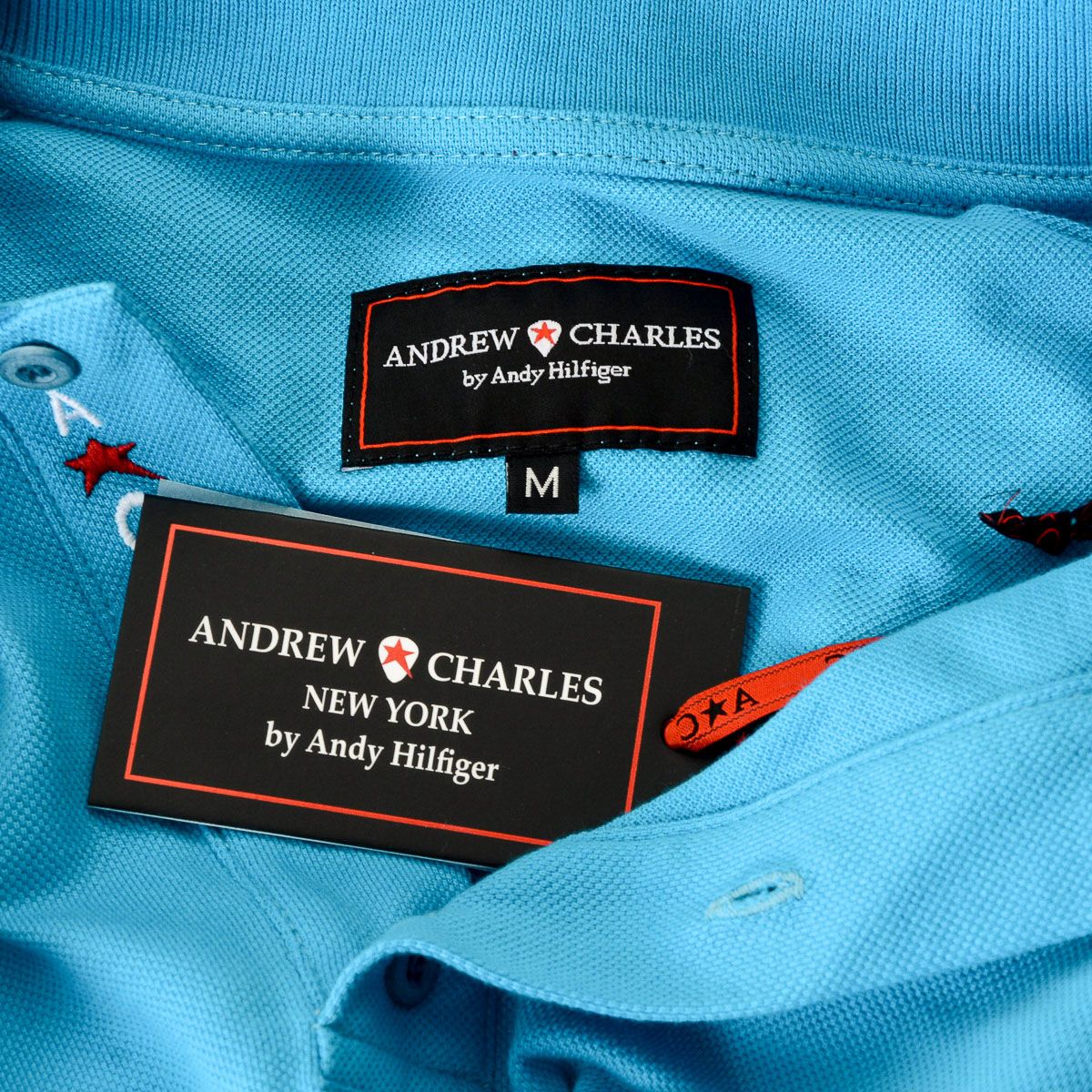 Polo para hombre Andrew Charles By Andy Hilfiger PT160 32001 ALABAMA AZUL