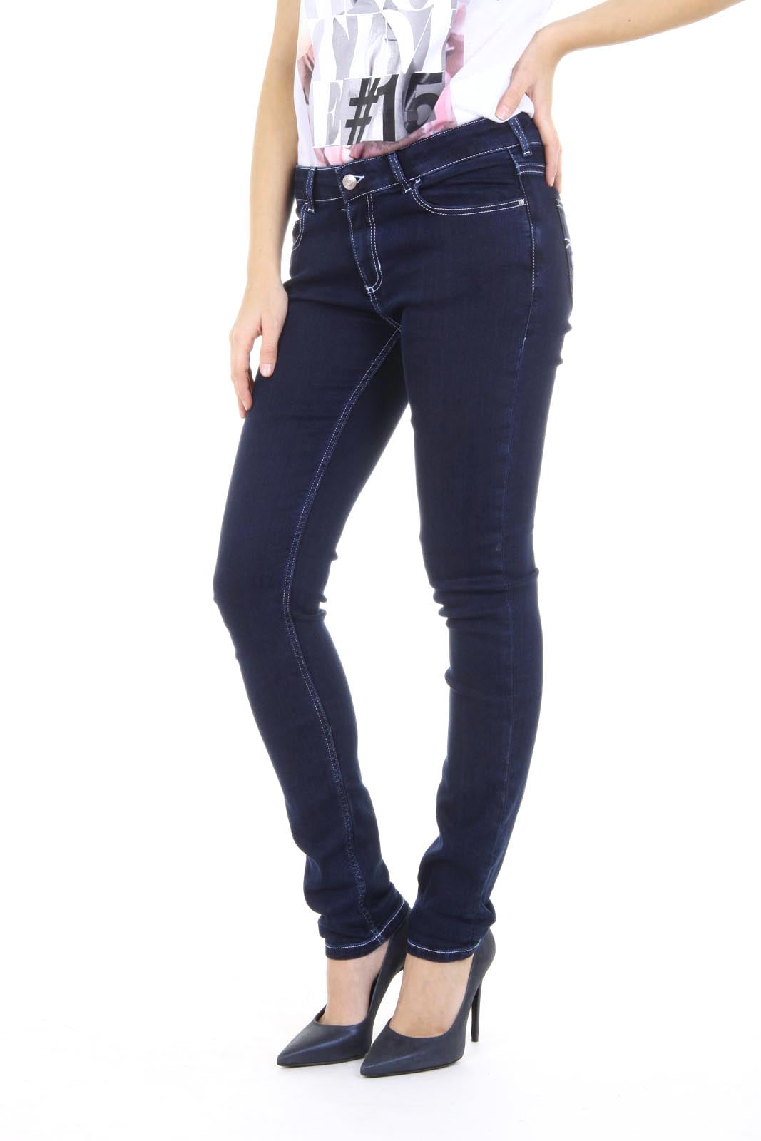 Vaqueros Emporio Armani para mujer AGJ01 BL 15