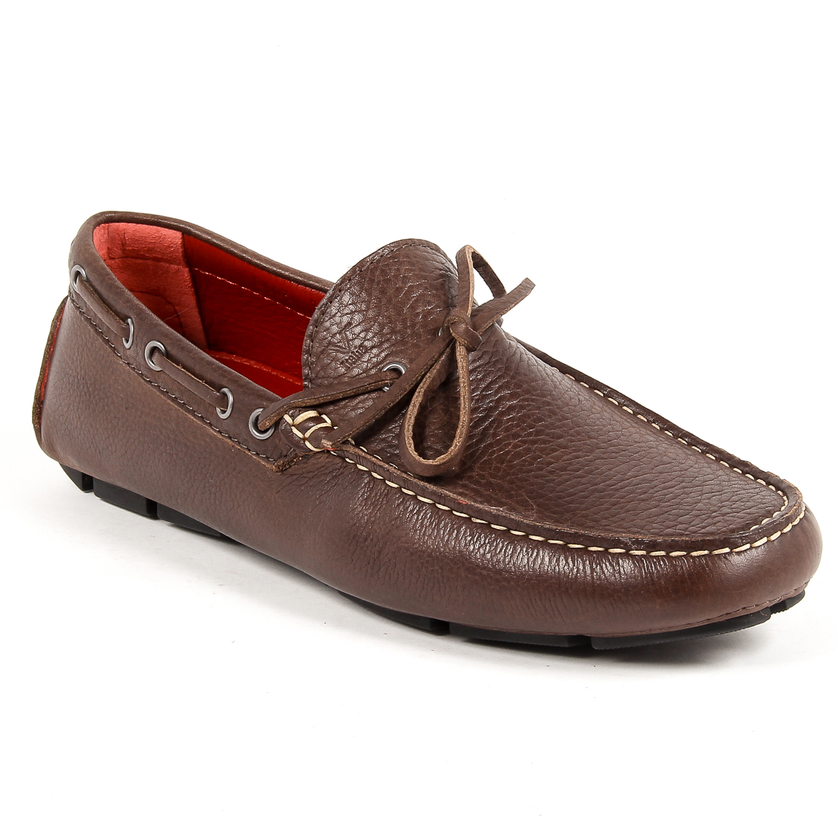 Mocasines V 1969 Italia para hombre, color marrón, ADAM