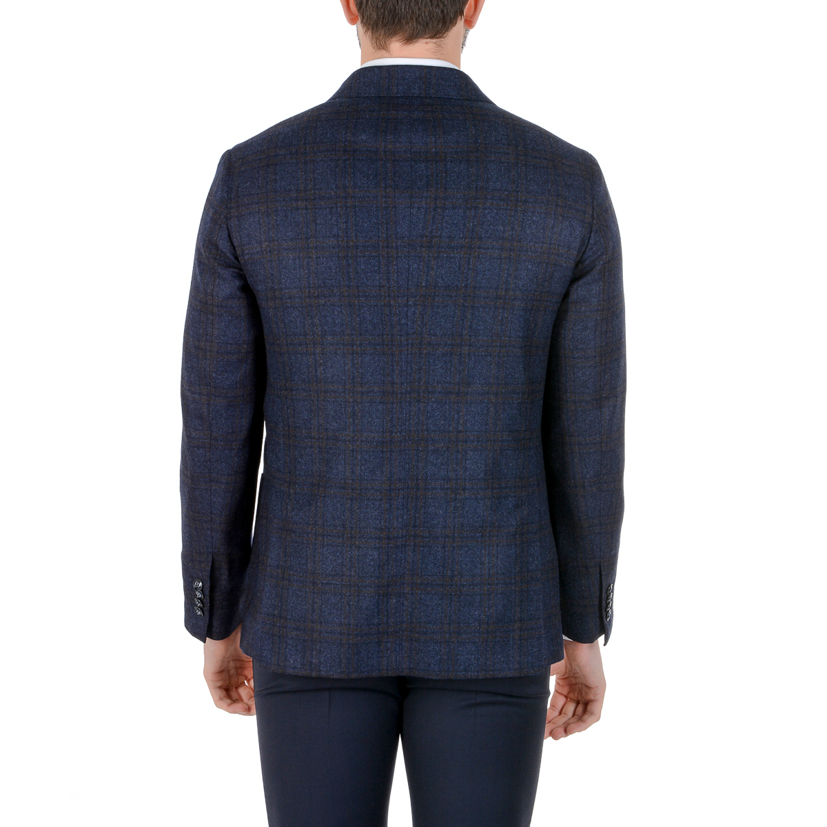 Chaqueta Barba Napoli para hombre de manga larga azul
