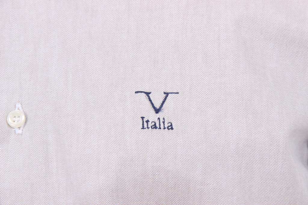 Camisa V 1969 Italia para hombre beige GIANLUCA