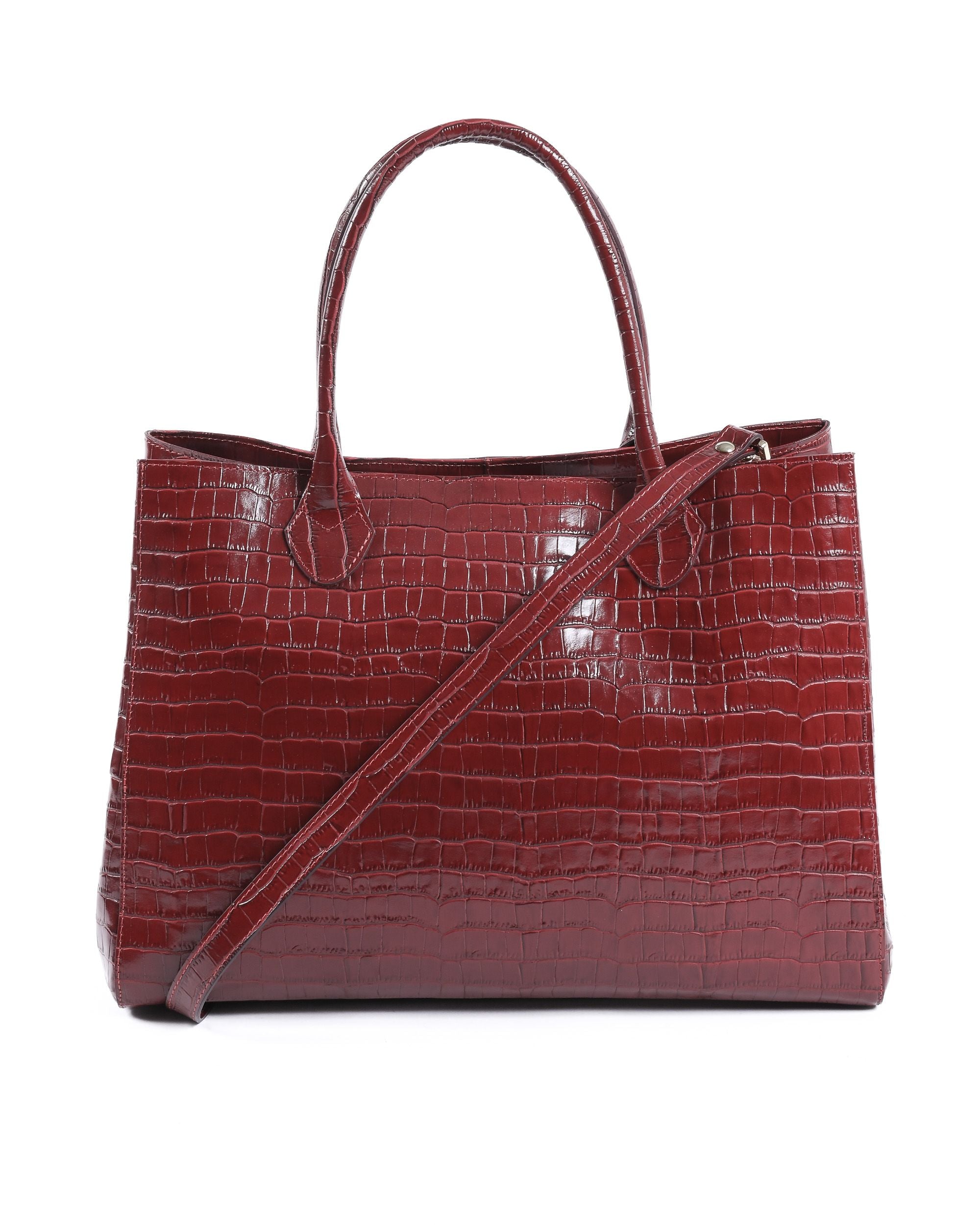 Bolso de mano para mujer Dee Ocleppo EXTER BORDEAUX