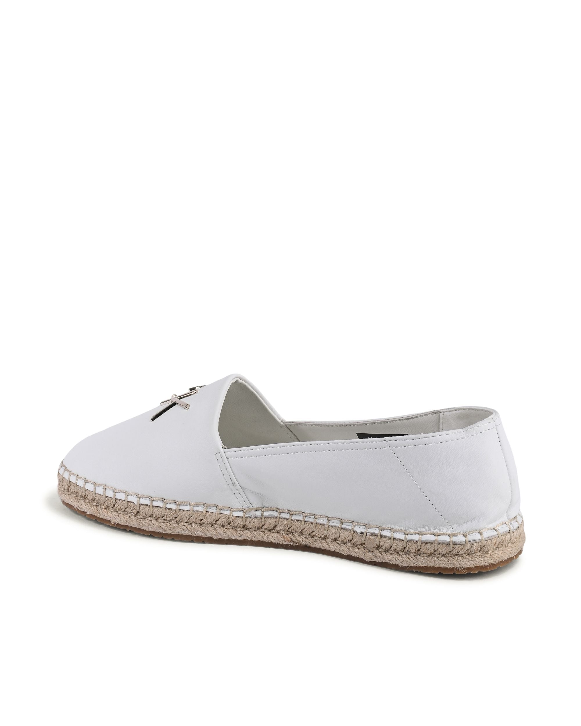 Alpargatas Calvin Klein para mujer blancas HW0HW00740YAF