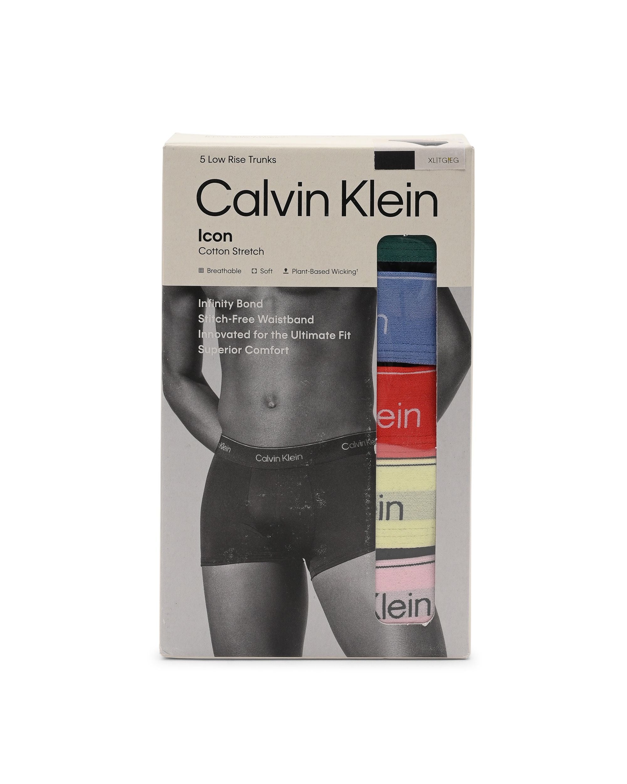 Calvin Klein Mens Low Rise Trunk LV00NB4230VSU