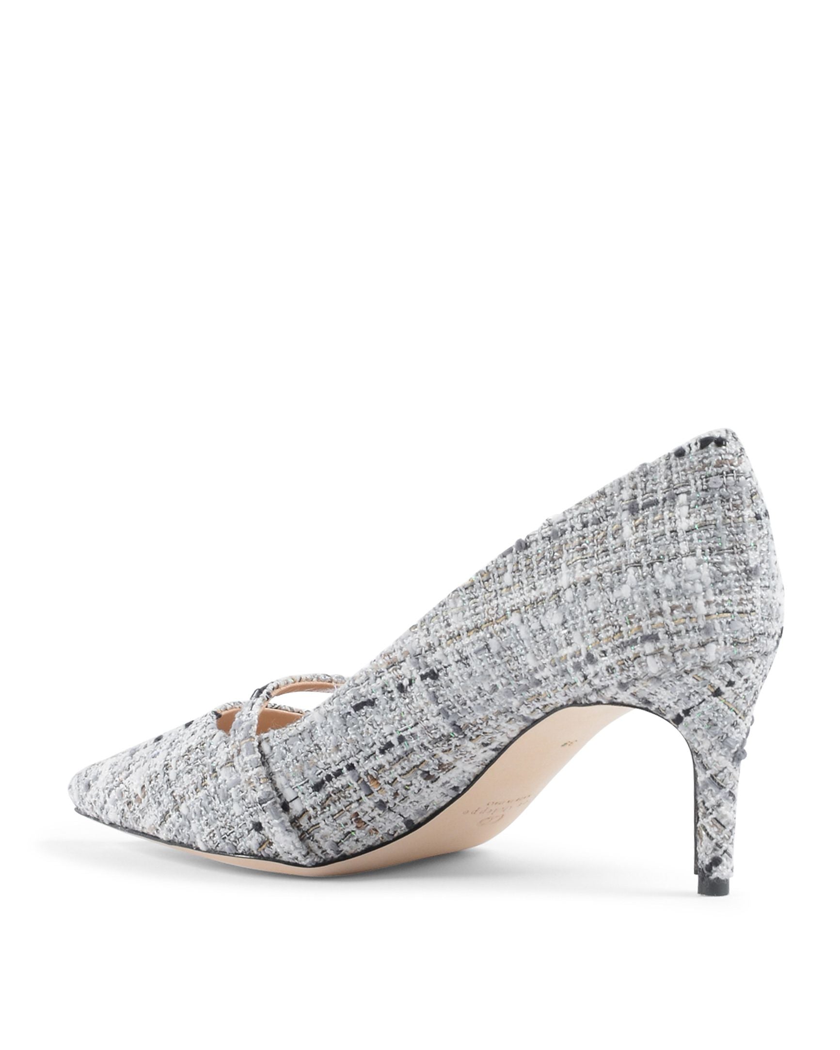 Zapatos Mary Jane con tacón de lazo tipo violín