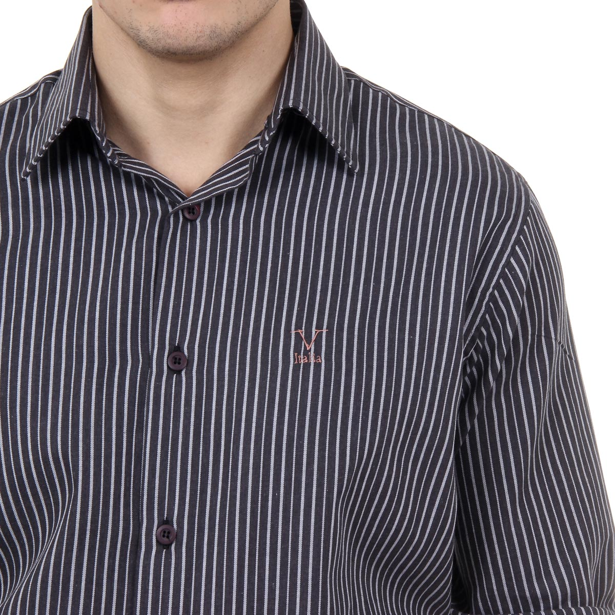 Camisa de cuello clásico para hombre V 1969 Italia 377 VAR. 521