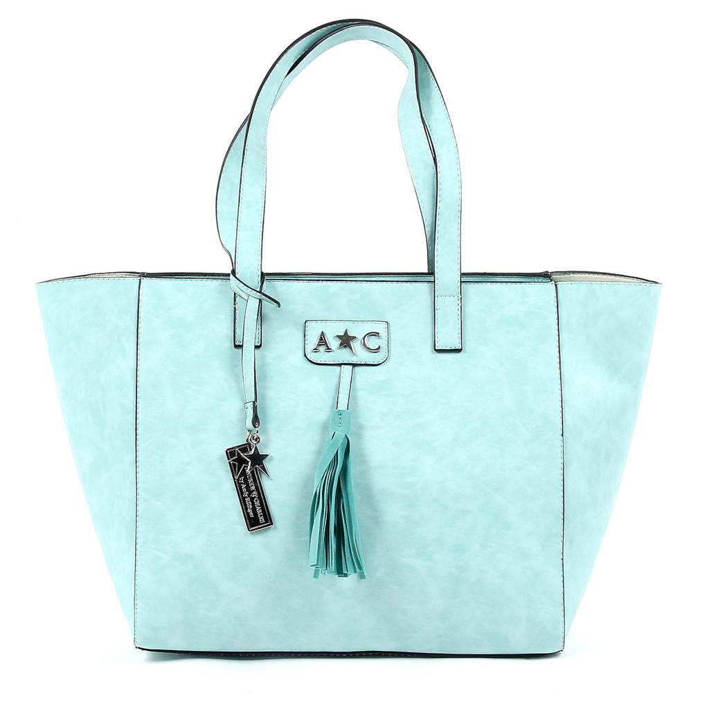 Andrew Charles Womens Handbag Green RAIN