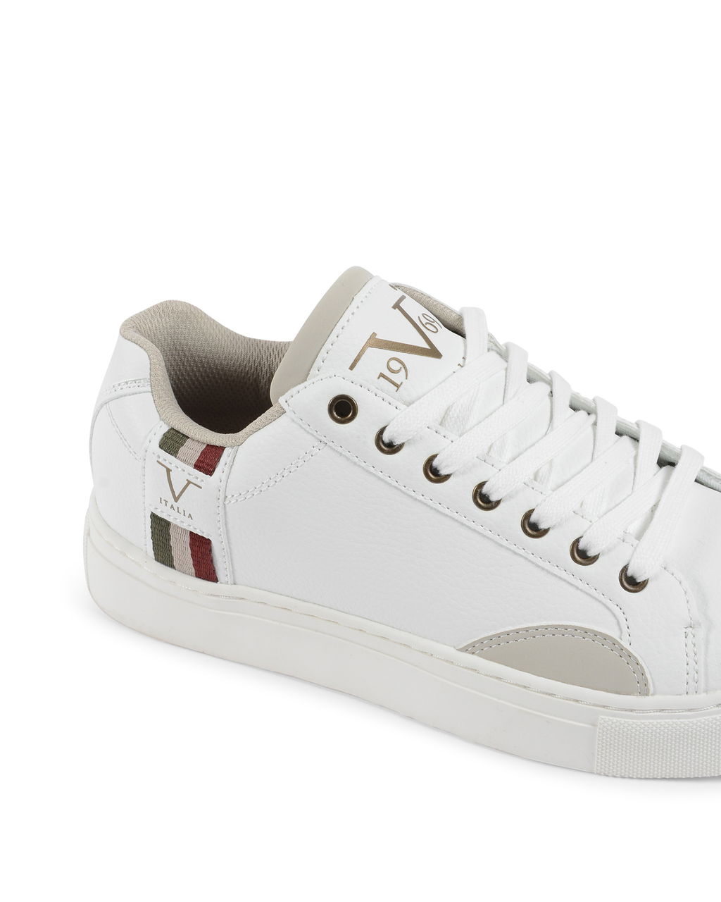 19V69 Italia Mens Sneaker White VI21SC0004 OFF WHITE