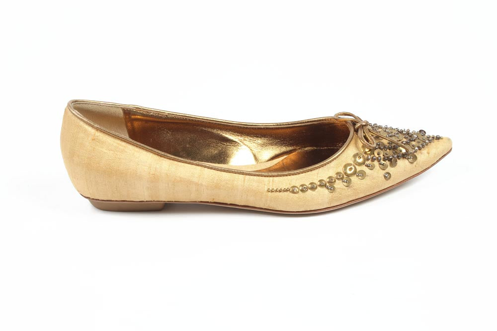Bailarina de mujer Sebastian Milano 2255 GOLD