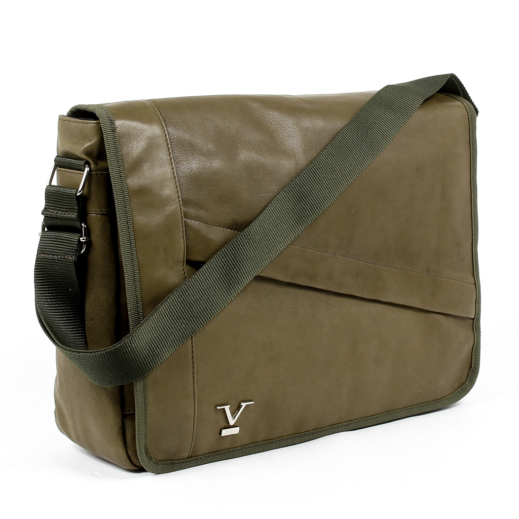 V 1969 Italia Mens Bag Dark Green MOSCA