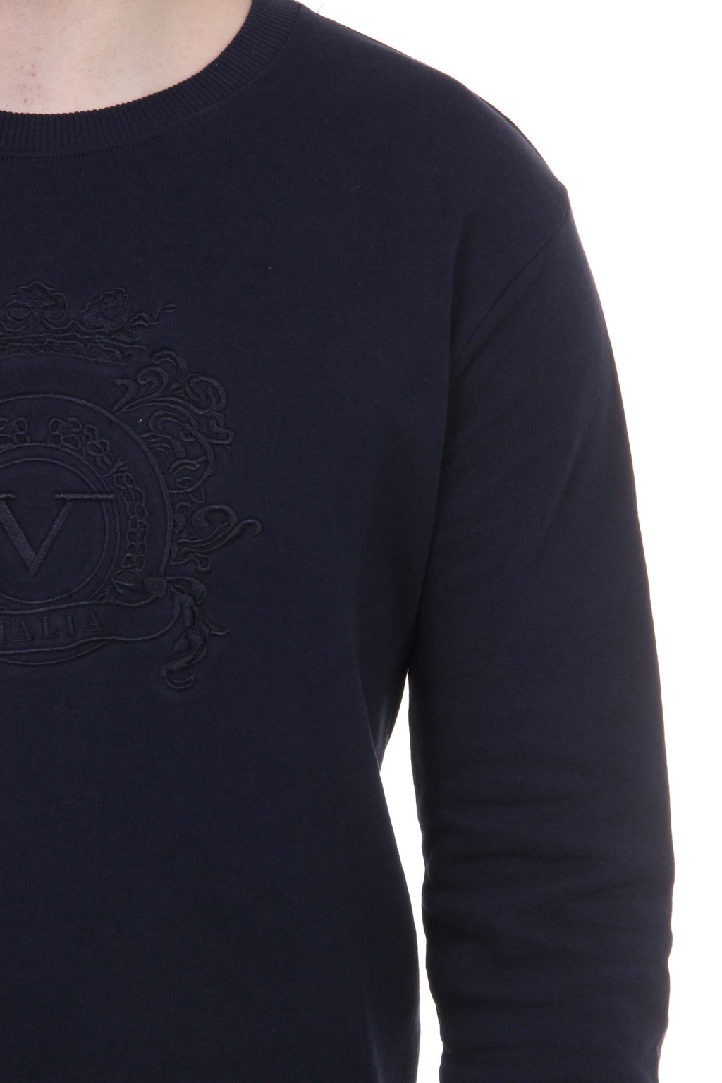 Suéter V 1969 Italia para hombre ART. 4469 AZUL OSCURO