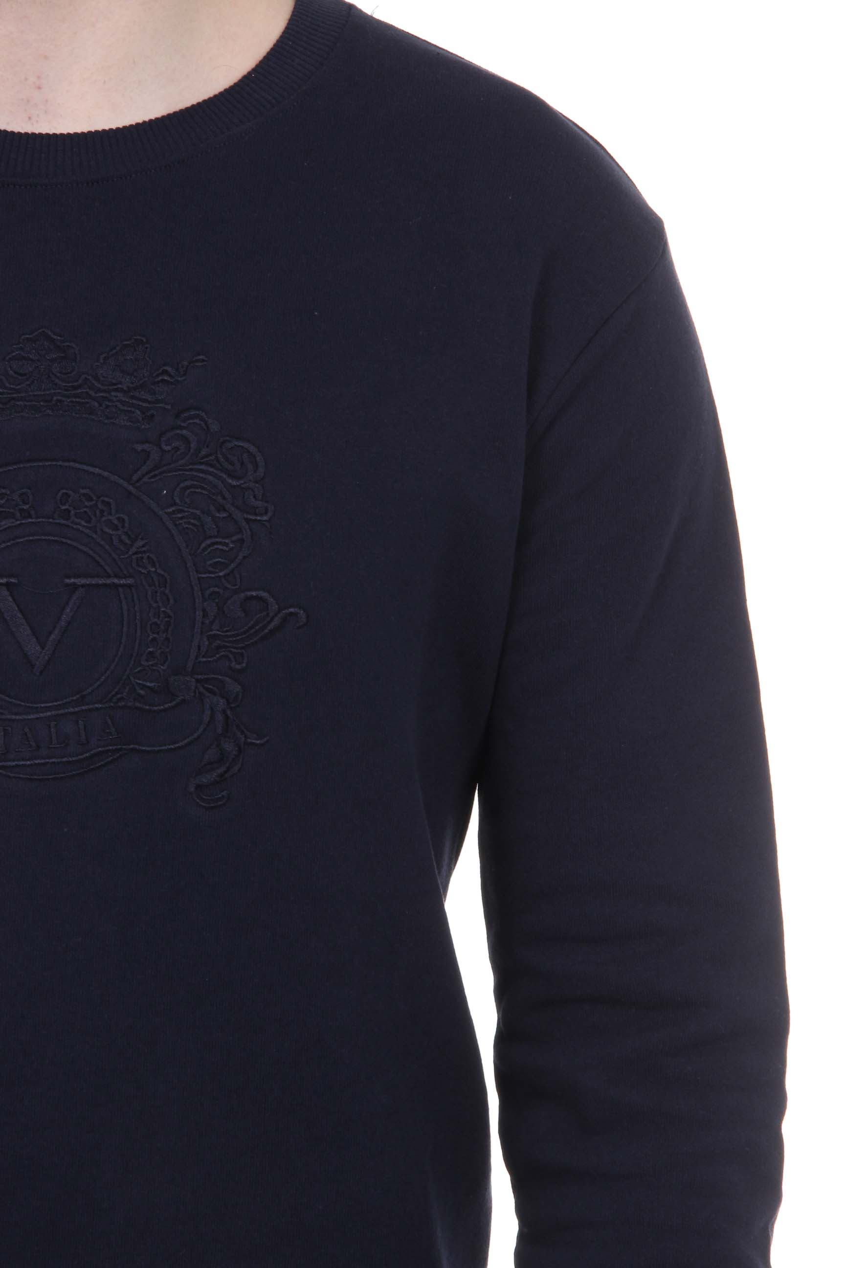 Suéter V 1969 Italia para hombre ART. 4469 AZUL OSCURO