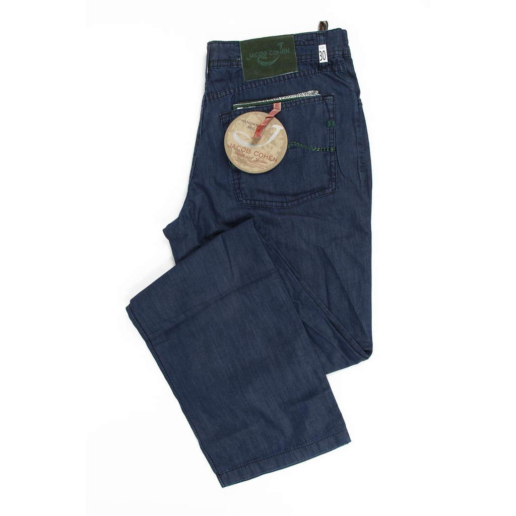 Pantalones para hombre Jacob Cohen J688 POWER D BLUE