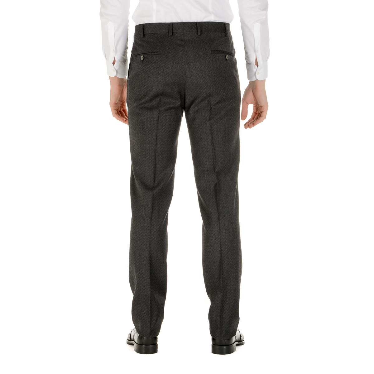 Pantalones Pal Zileri para hombre gris oscuro