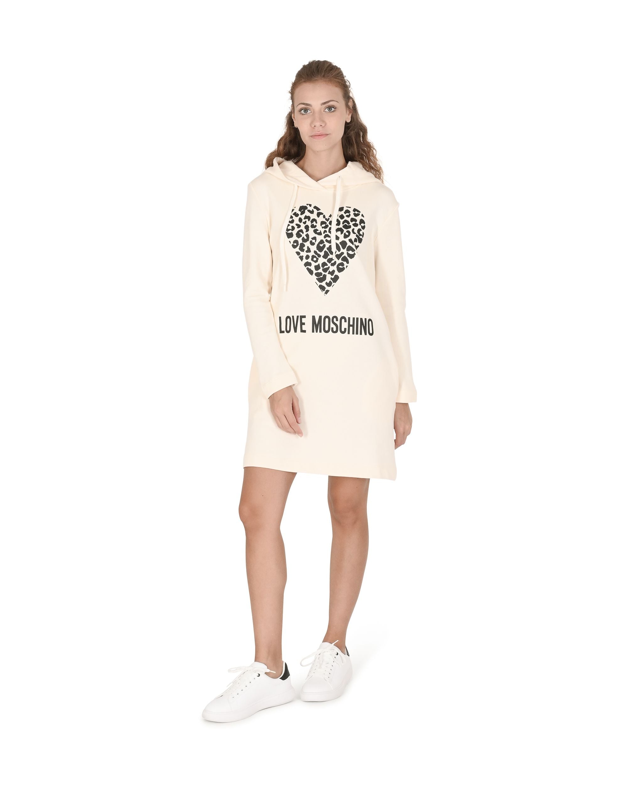 Vestido de mujer Love Moschino W 5 B19 05 M 4055 A34 CREMA BLANCO