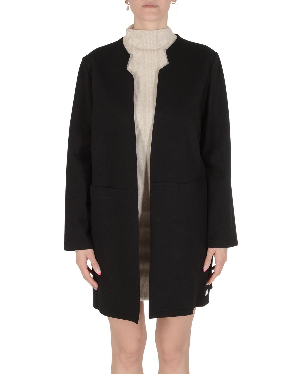 19V69 Italia Chaqueta de mujer negra VIVI BLACK