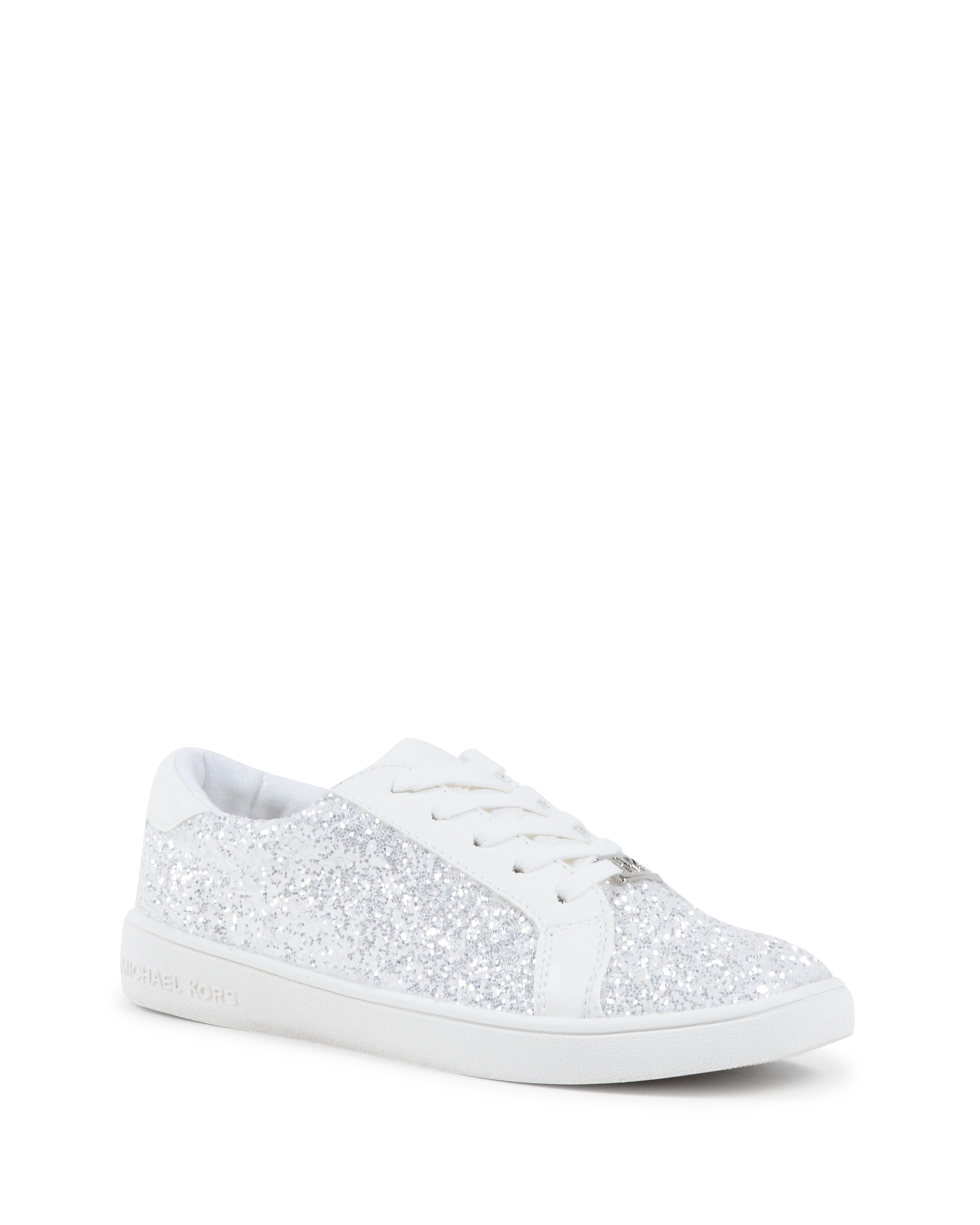 Zapatillas Michael Kors para niña blancas ZIA IVY ACE BLANCO BRILLO