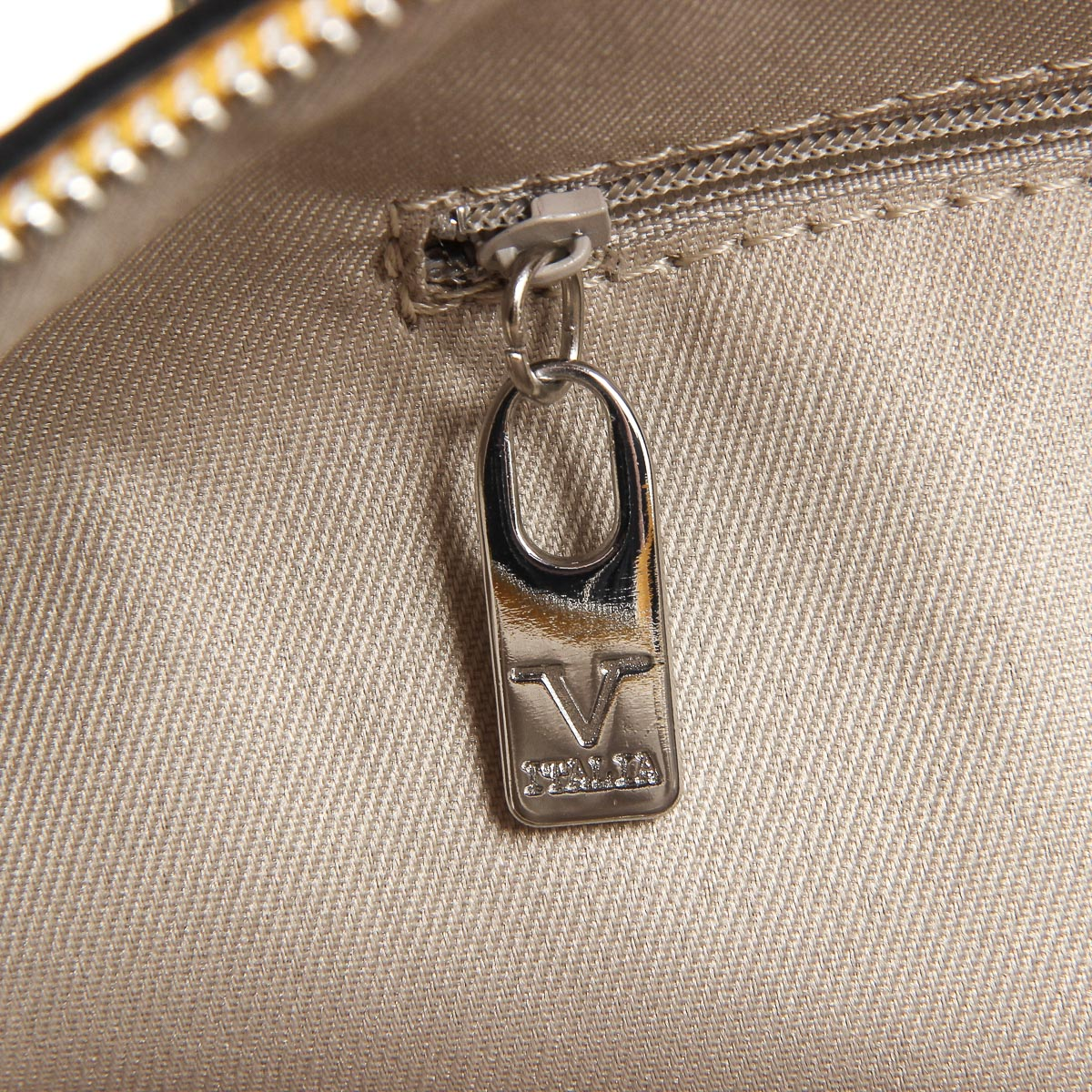 Bolso de mano para mujer V 1969 Italia V003-S RUGA SENAPE