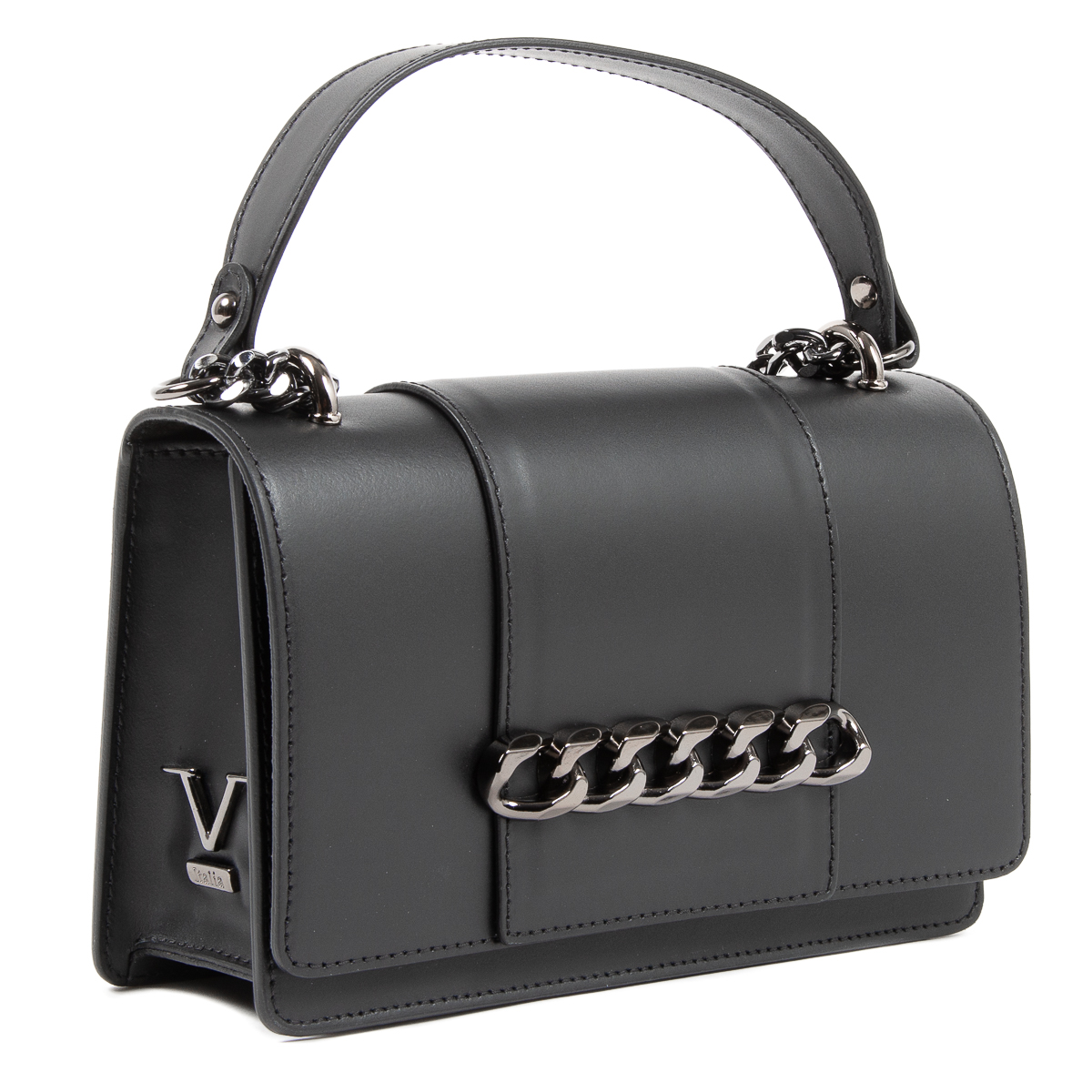 V 1969 Italia Bolso de mano para mujer DIADEMA negro