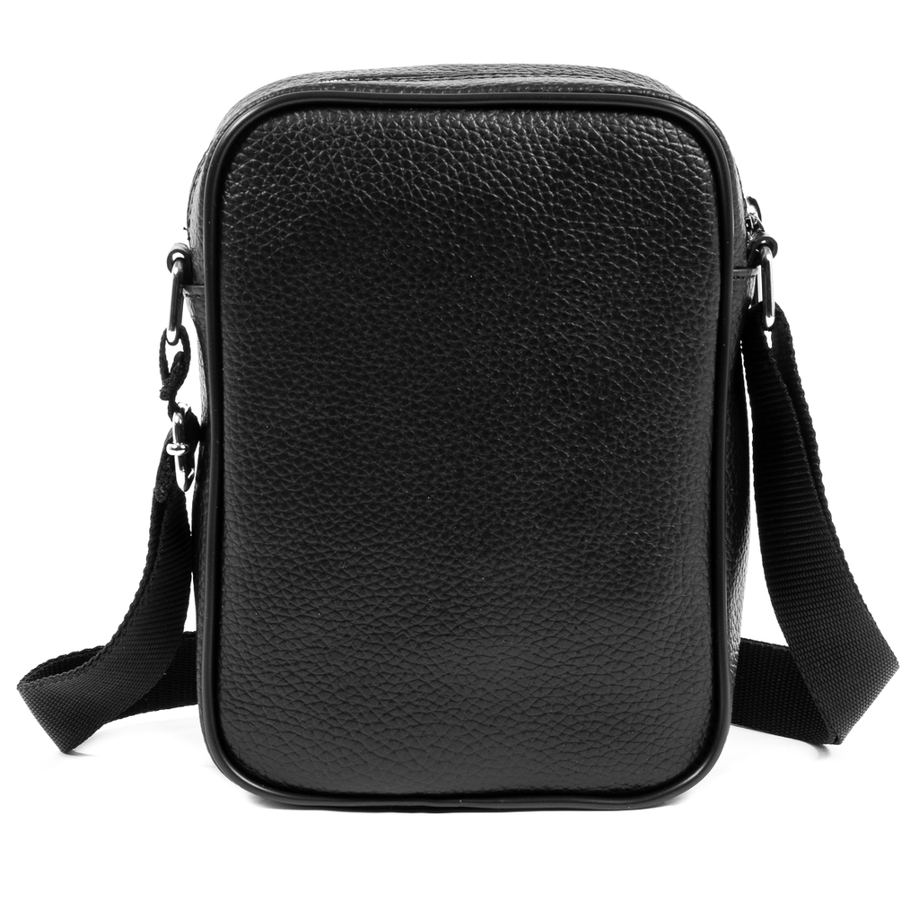 V 1969 Italia Mens Shoulder Bag Black MILITARY