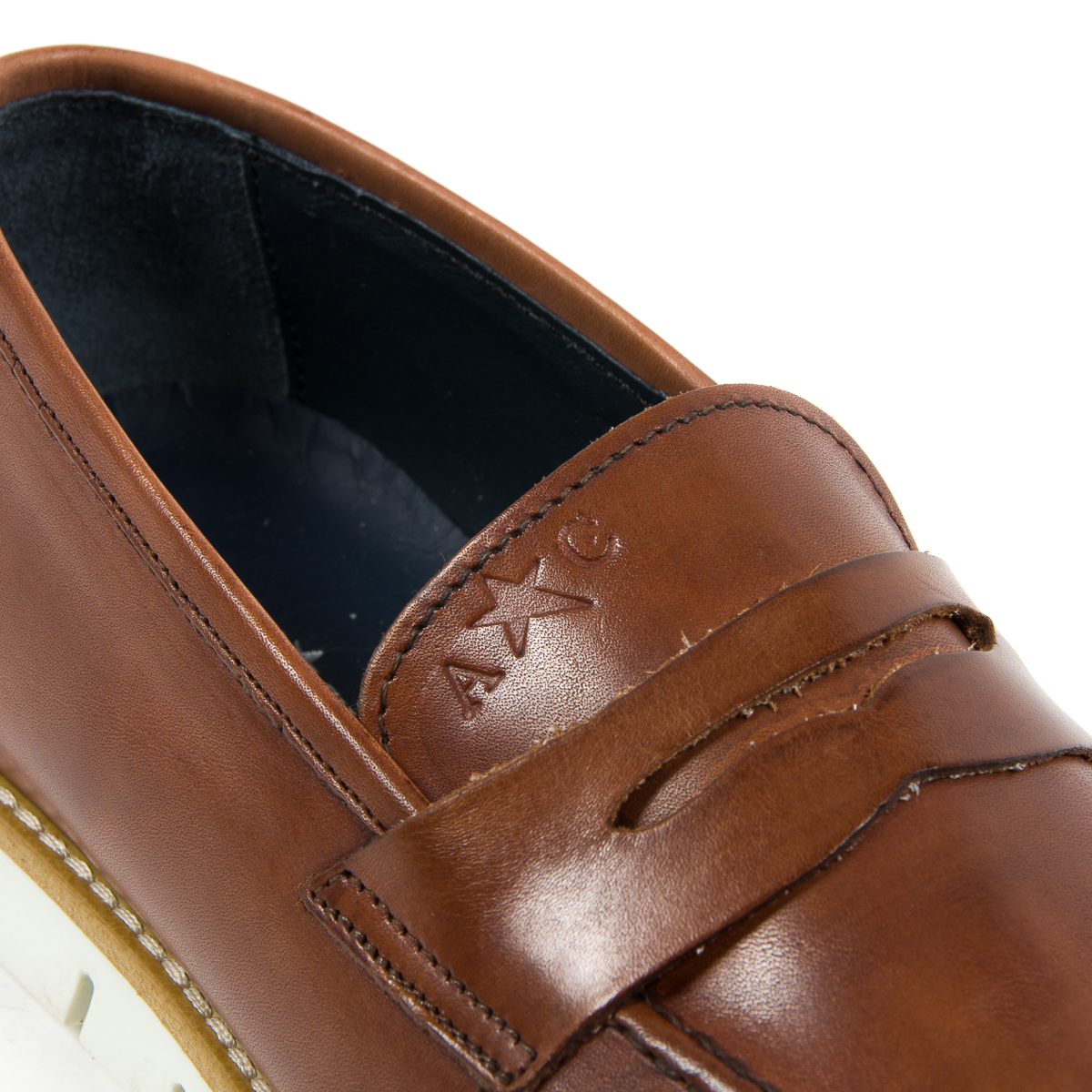 Mocasines Andrew Charles para hombre, color marrón, SEAN