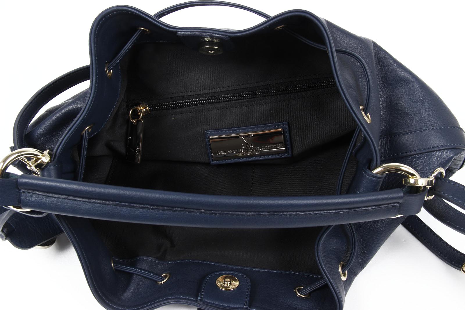 V 1969 Italia Bolso de mano para mujer V005 NAPPA BLU