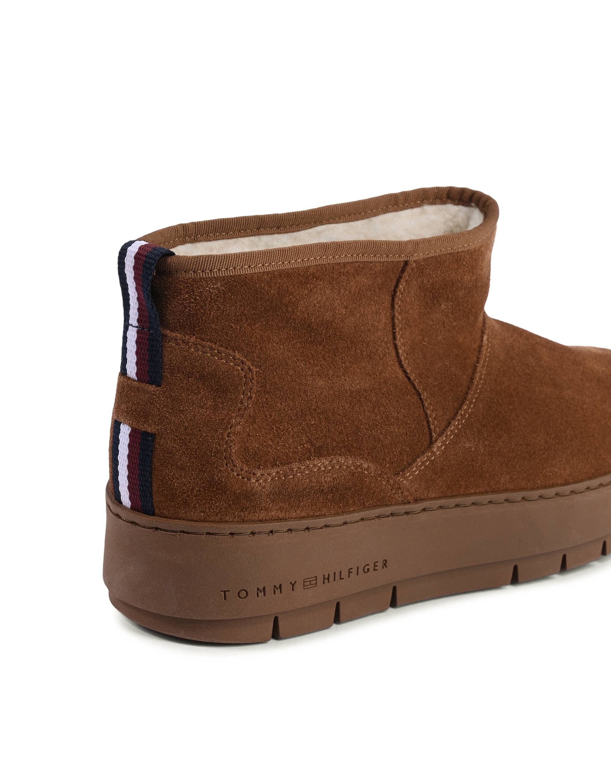 Botas Tommy Hilfiger para mujer MARRÓN FW0FW07662GTU