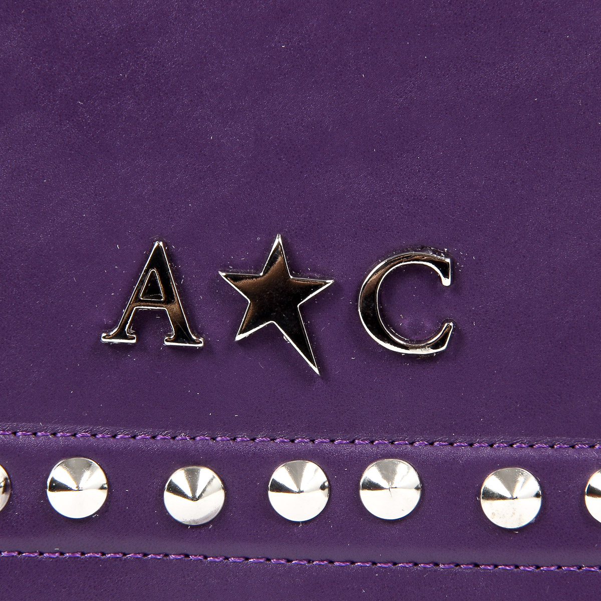Bolso de mano para mujer Andrew Charles morado SKYLA