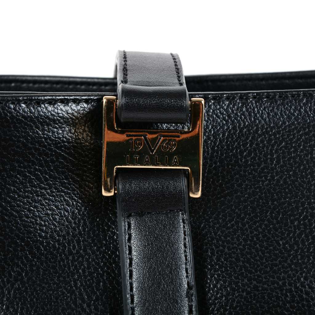 V 1969 Italia Womens Handbag Black PORTO