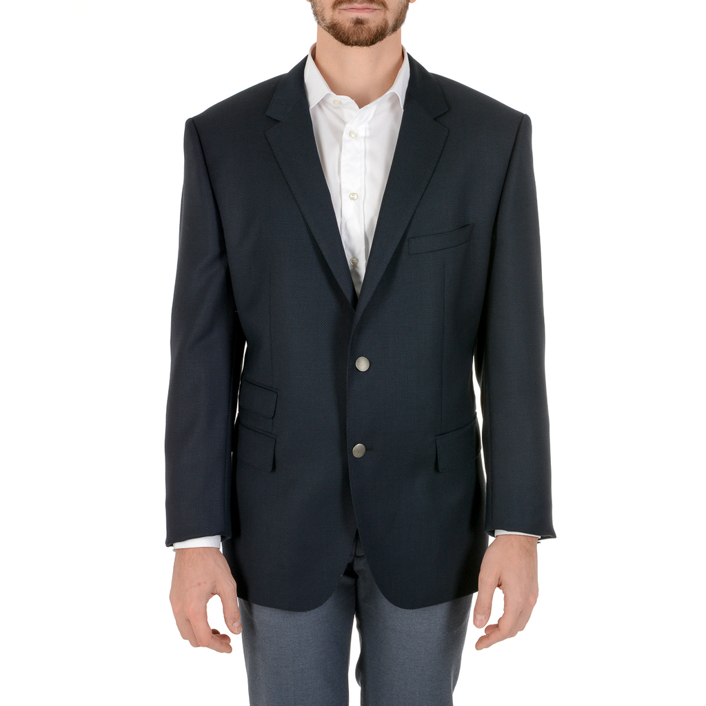 Chaqueta Hugo Boss para hombre de manga larga azul oscuro JET