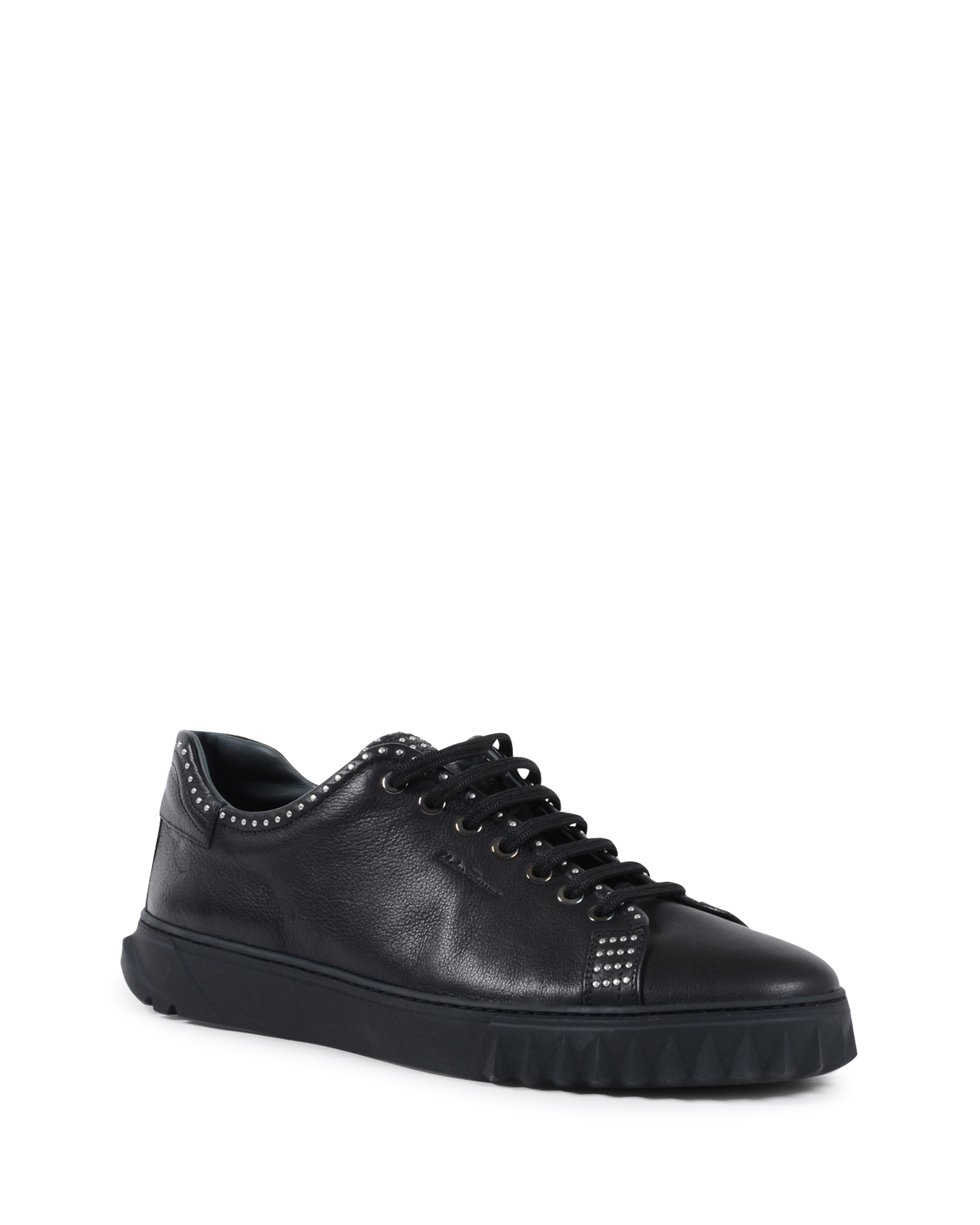 Zapatillas deportivas negras CUBE para hombre de Salvatore Ferragamo