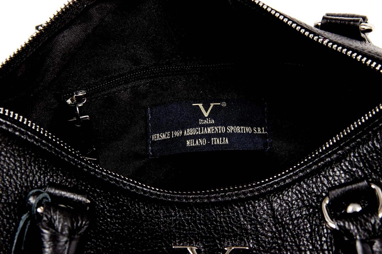 Bolso de mano para mujer V 1969 Italia V007 S NEGRO