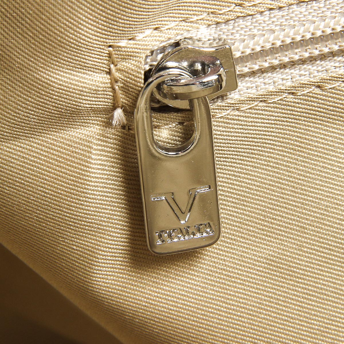 V 1969 Italia Bolso Mujer V009-S RUGA PETROLIO