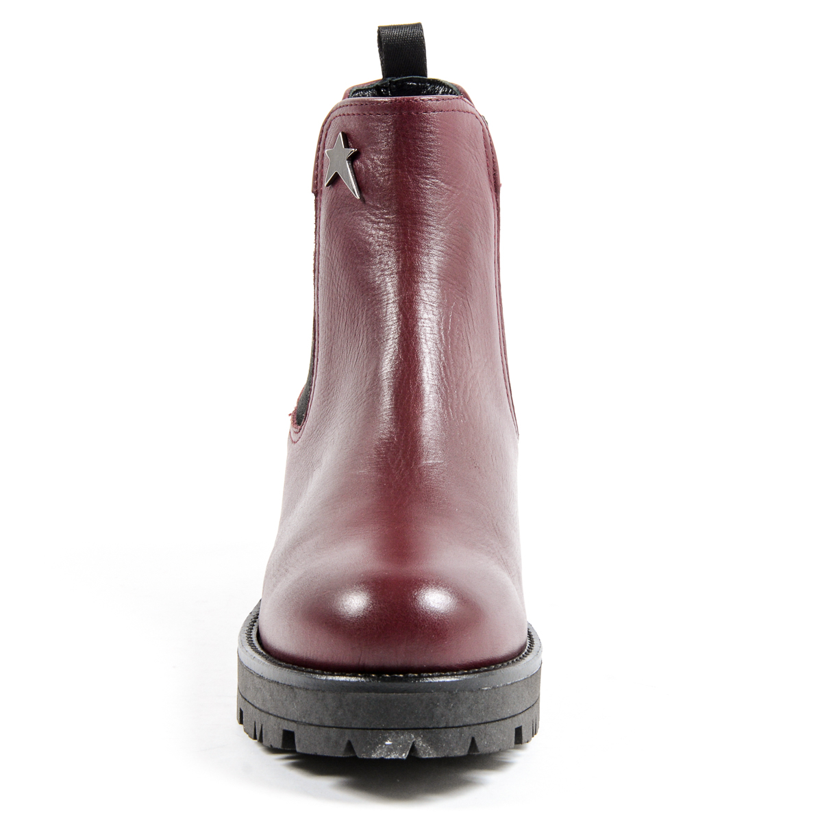 Andrew Charles Womens Ankle Boot Bordeaux CHRISSIE