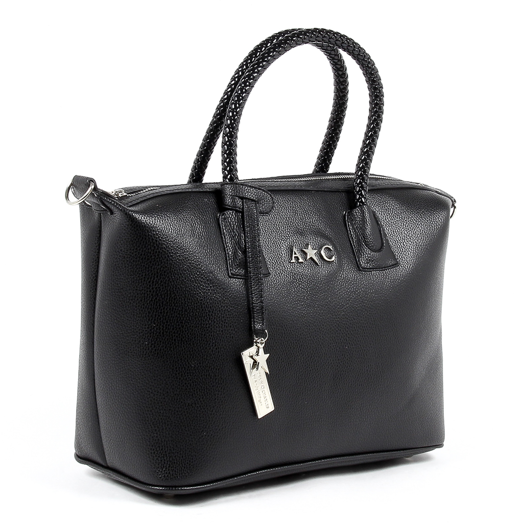 Bolso de mano para mujer Andrew Charles negro DARSEY