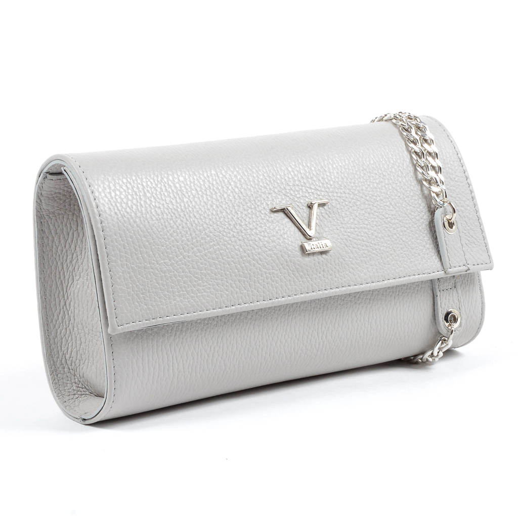 V 1969 Italia Womens Handbag Light Grey ROMA