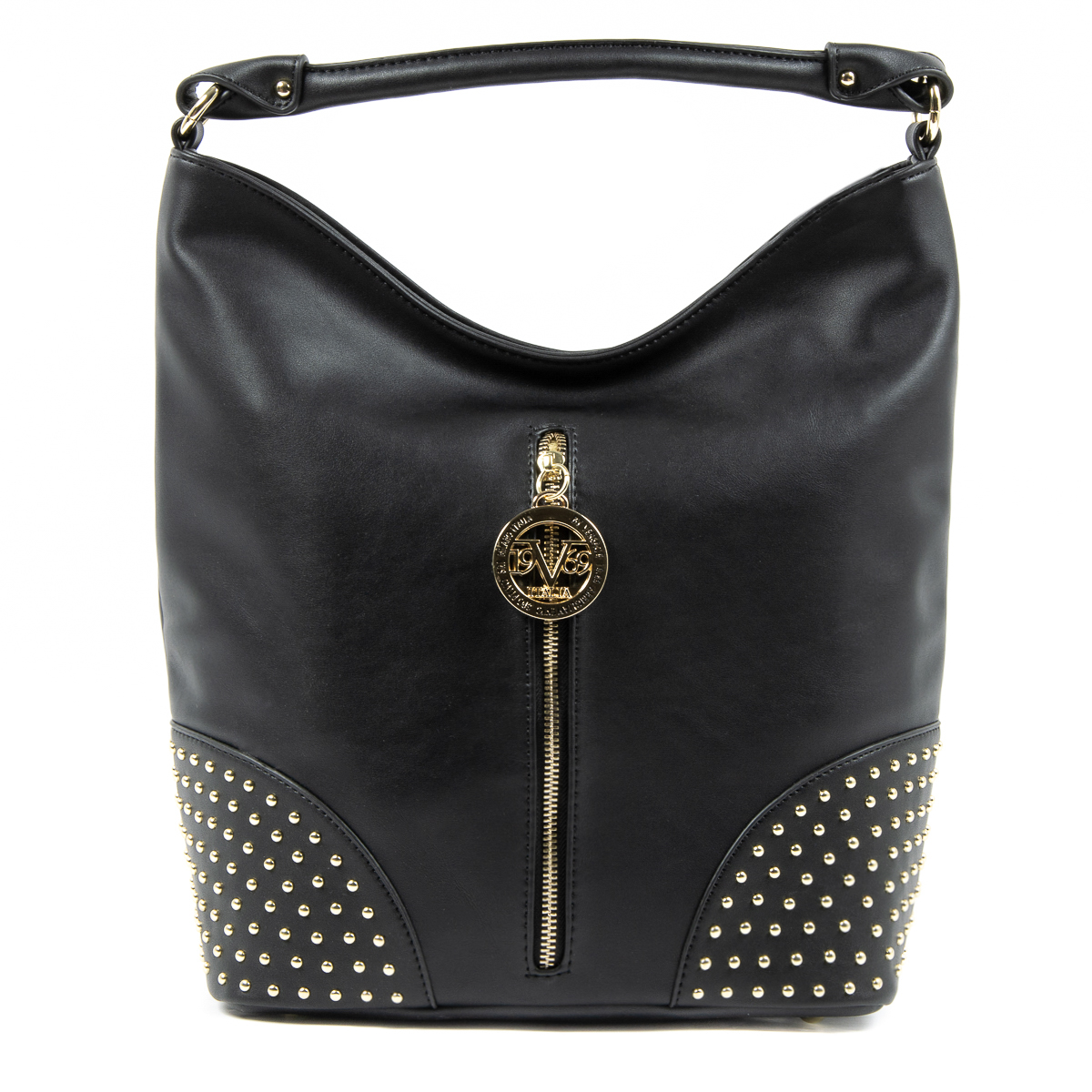Bolso de mano para mujer V 1969 Italia Negro SANDRA