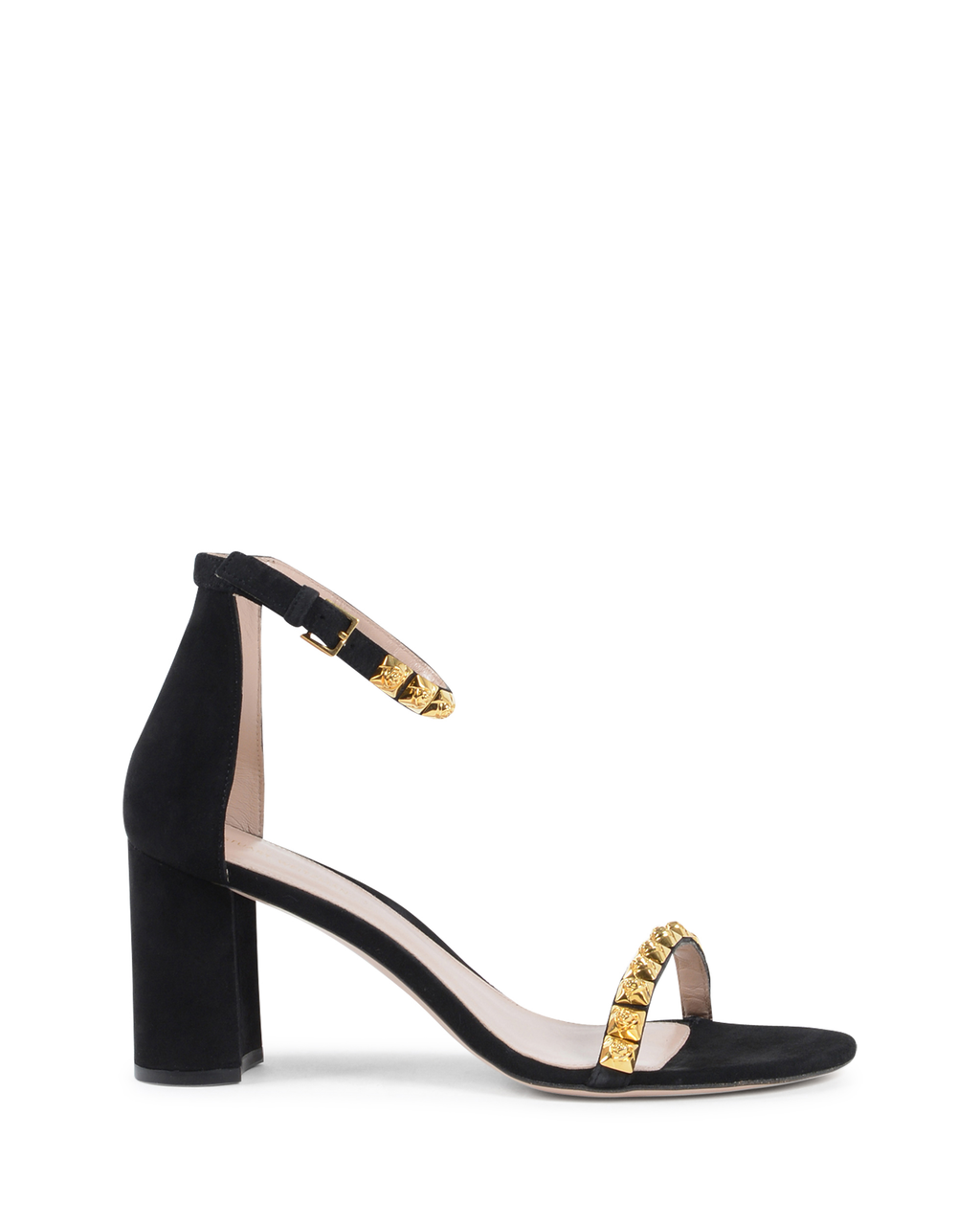 Stuart Weitzman Sandalia con tira al tobillo para mujer Negra ROSEMARIE
