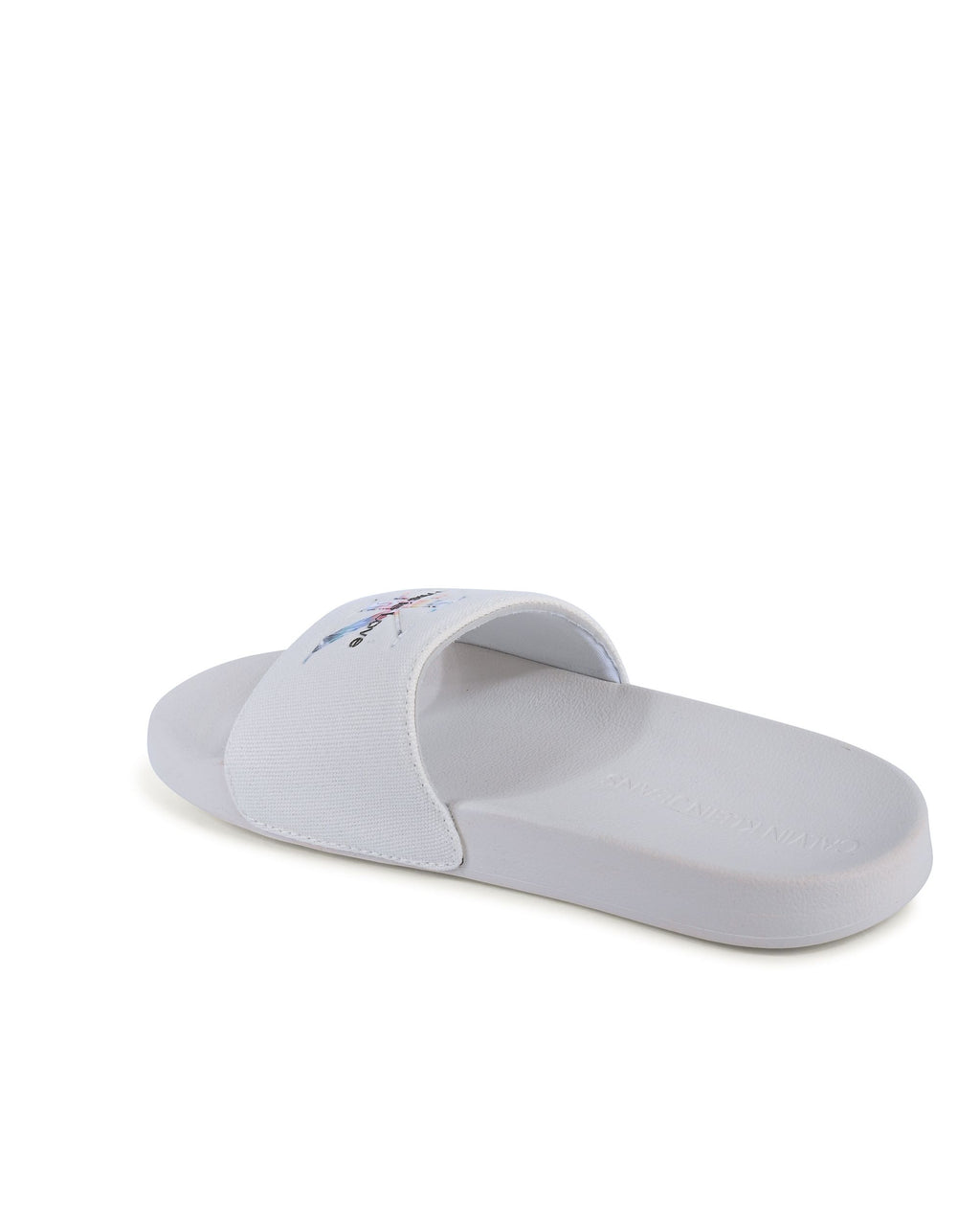 Chanclas Calvin Klein para mujer blancas YW0YW00849YAF