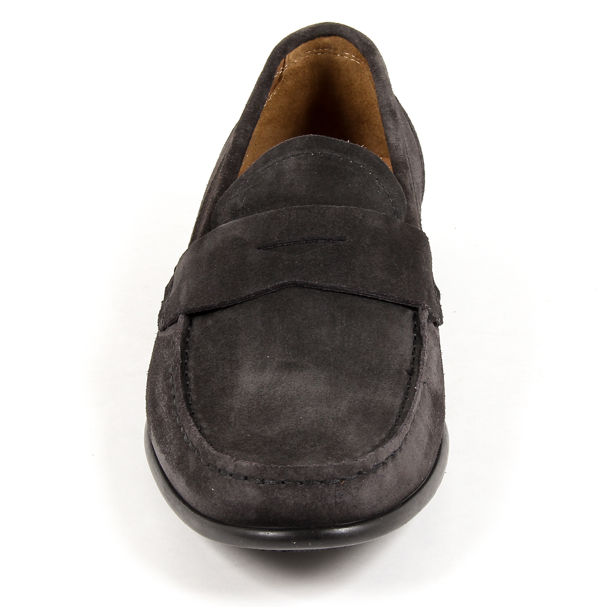 Mocasines V 1969 Italia para hombre, gris oscuro, LEONARDO