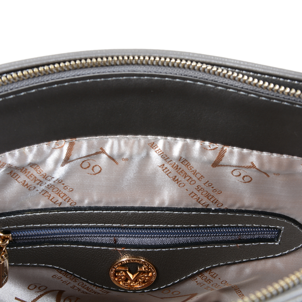 V 1969 Italia Womens Handbag Silver PORTO