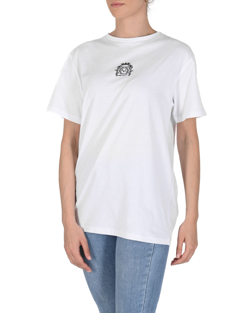 19V69 Italia Womens Long T-Shirt VSC1WTS02 WHITE
